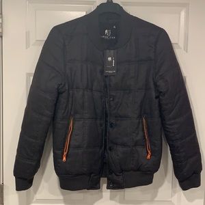American Stitch Charcoal jacket